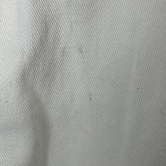 Victor Glemaud size 24 26 Women's High-Rise Flared Leg Jeans White plus sz - Picture 13 of 16